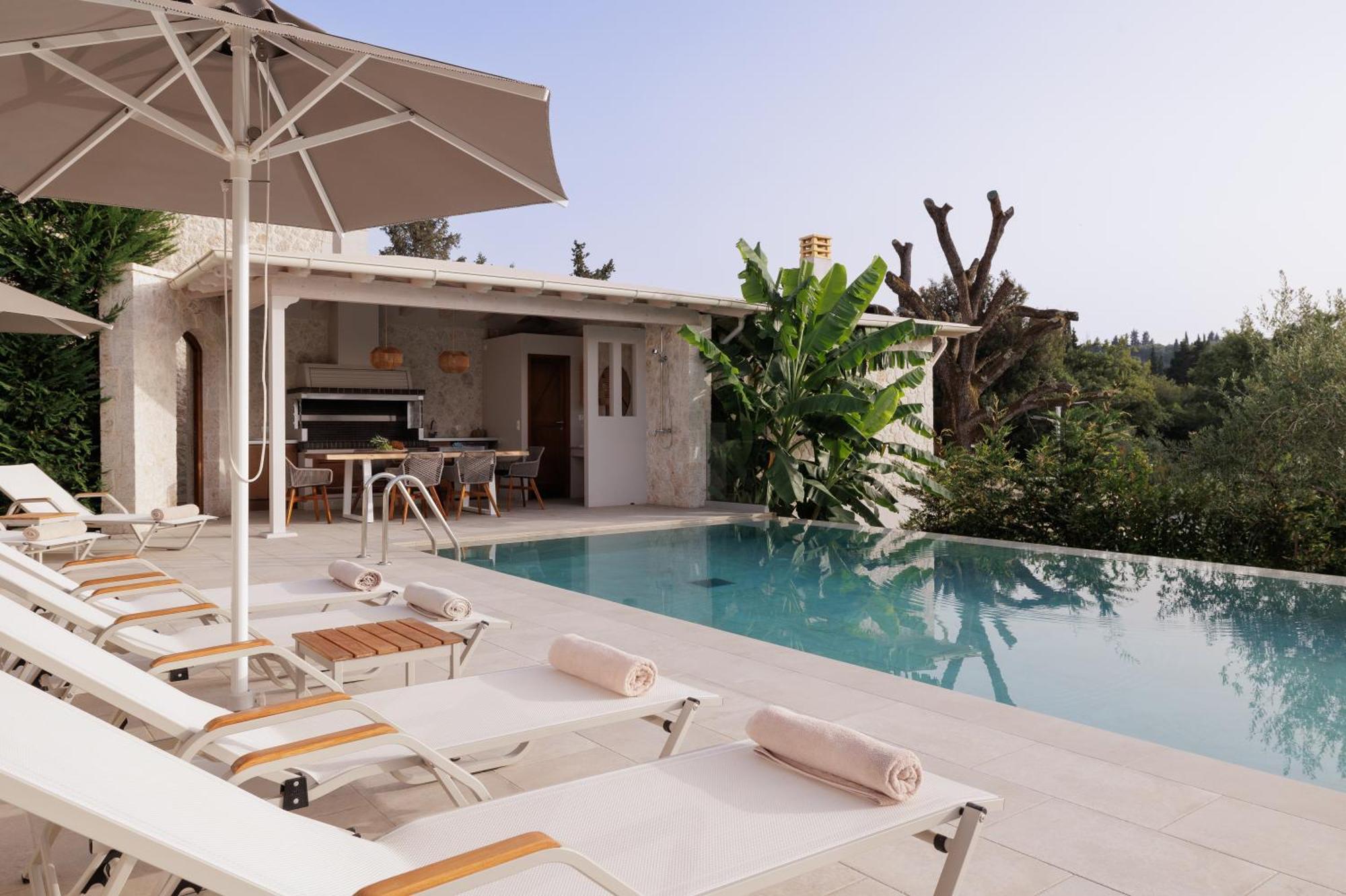 My Mediterranean Corfu Luxury Villa With Private Swimming Pool Kontokali Exteriör bild