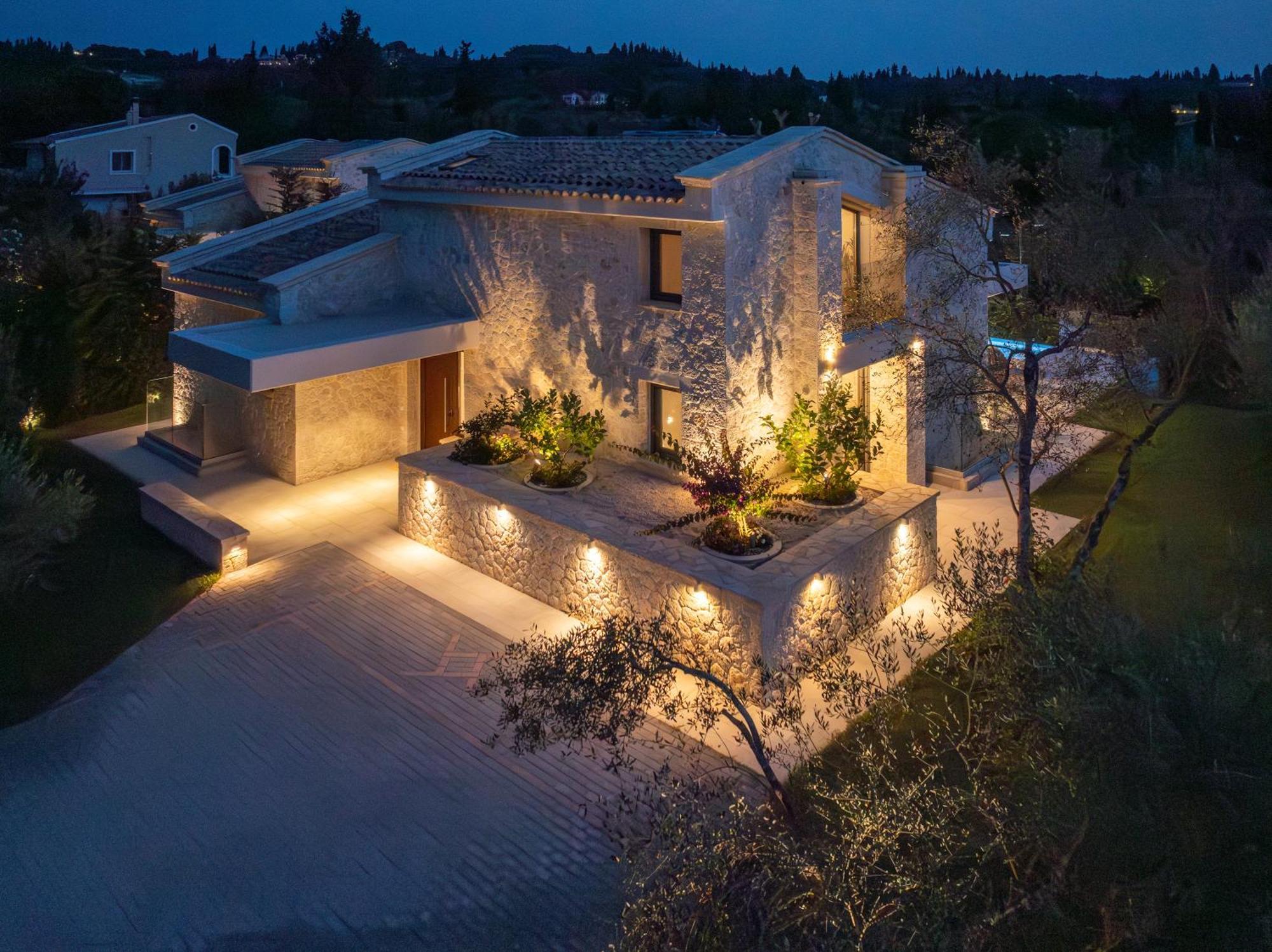 My Mediterranean Corfu Luxury Villa With Private Swimming Pool Kontokali Exteriör bild