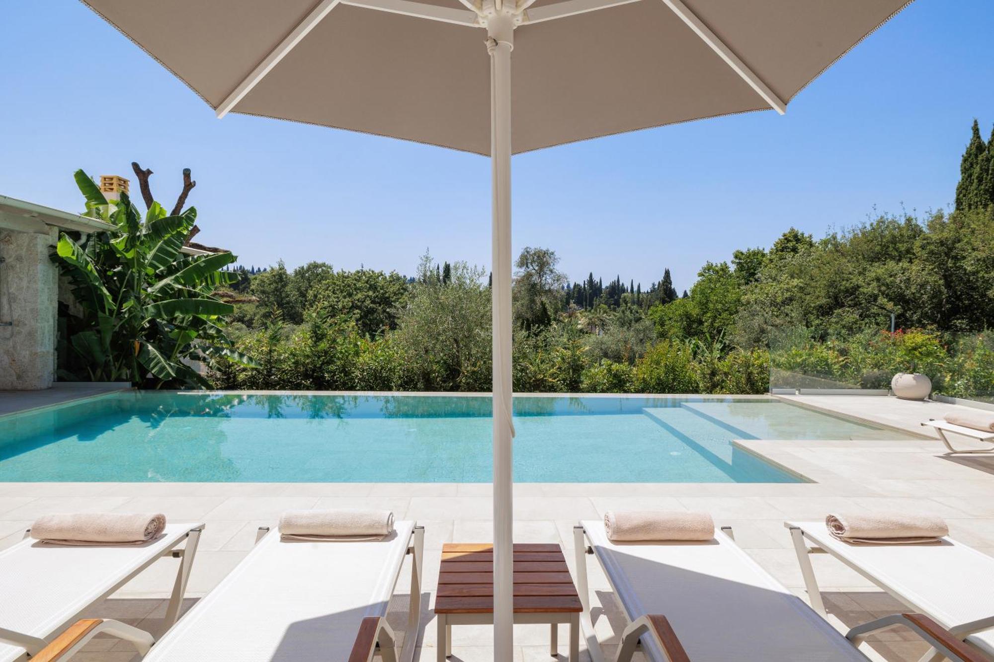 My Mediterranean Corfu Luxury Villa With Private Swimming Pool Kontokali Exteriör bild